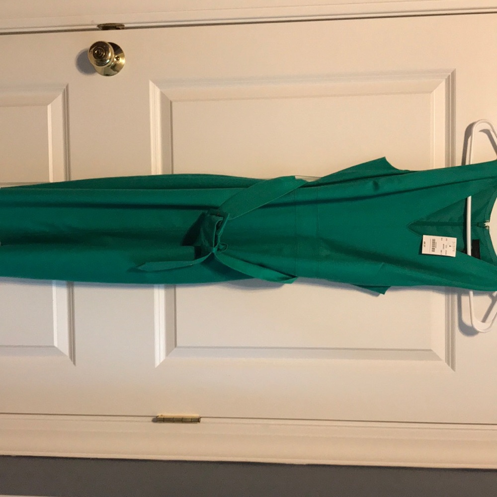 Green Belted dress from Jcrew Factory